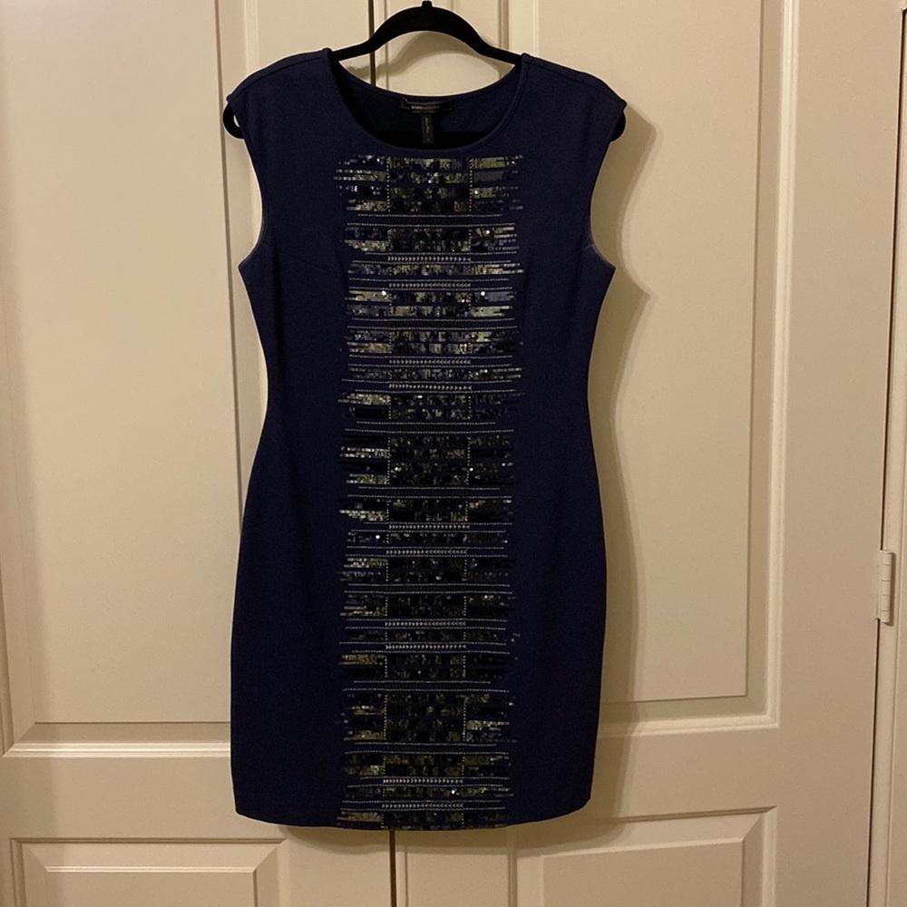 Fitted Sequins BCBGMaxazria Dress